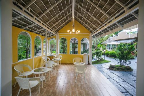 Zahrada ubytování ปางสูงเฮาส์ pangsunghouse บ้านนางฟ้า