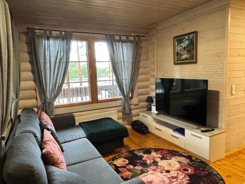 Televisyen dan/atau pusat hiburan di Villa Norppa