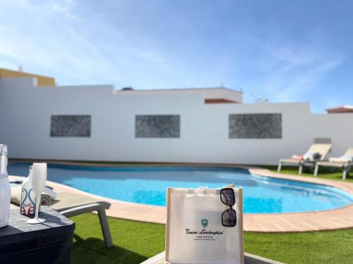Villa Amorio a spacious modern getaway with a private heated pool & Sea Views
