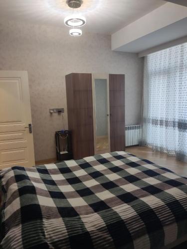 Llit o llits en una habitació de Apartment