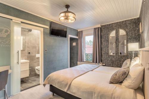 Koupelna v ubytování B&B De Kroonhoeve