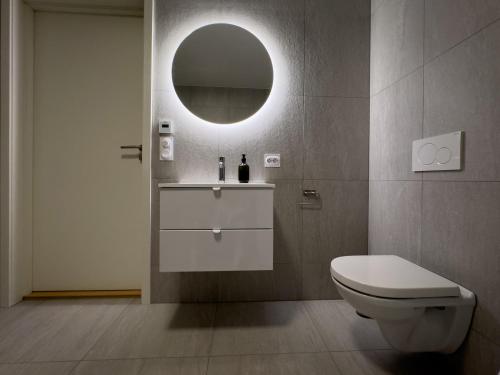 Koupelna v ubytování Apartment close to nature and the city