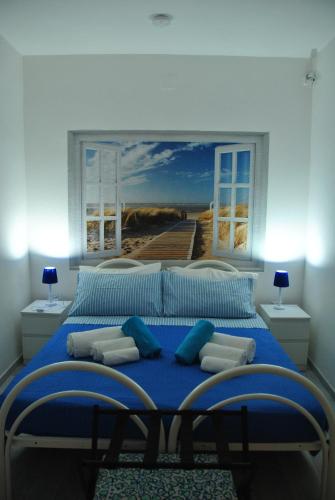 A bed or beds in a room at Casa Vacanze Casti - 41