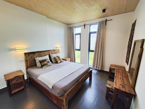 Letto o letti in una camera di Tropical apartments in The Soul 400m from Paje beach - Managed by KSN