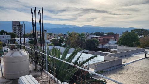 Nespecifikovaný výhled na hory nebo výhled na hory při pohledu z apartmánu