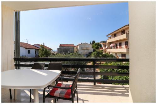 Balkón nebo terasa v ubytování Apartmani Bruno