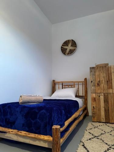 Cama o camas de una habitación en Quadruple room in fisherman house