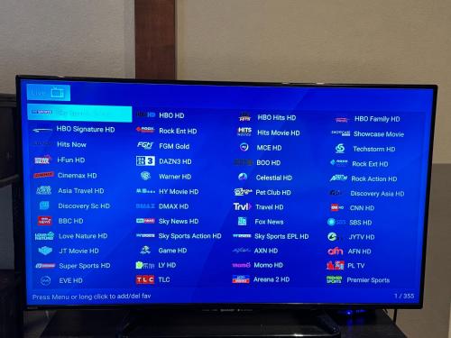 a computer screen with a list of names on it at Yuenshe Sanjusangendo Villa in Kyoto