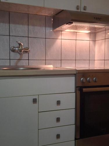 Køkken eller tekøkken på Apartments D&D Sutomore