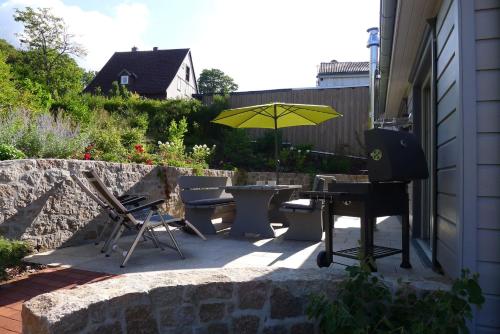 Taman di luar Bergmannstrost 5 Sterne Ferienwohnung