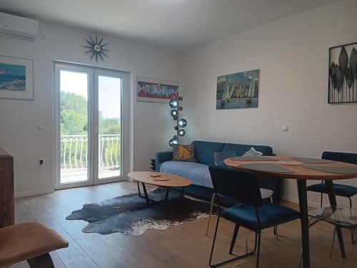Posezení v ubytování Ferienwohnung Slava