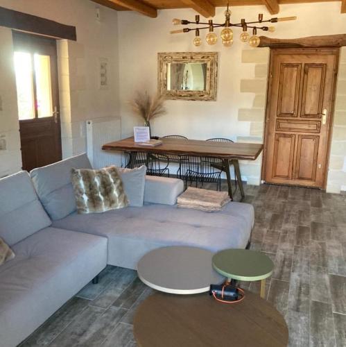 Χώρος καθιστικού στο Villa Aris in Crete with private pool en private parking!