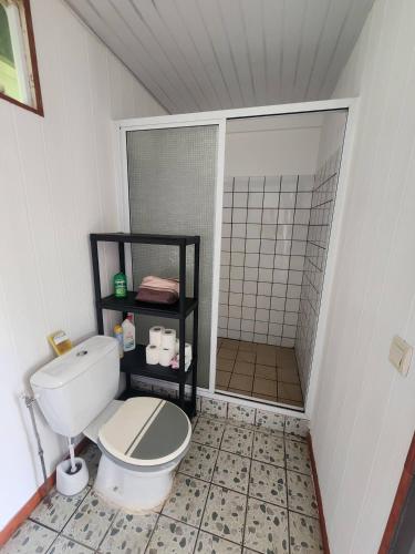 Koupelna v ubytování FARE MOEA Moorea