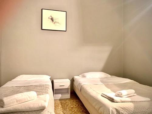 Posteľ alebo postele v izbe v ubytovaní Apartment Odesos
