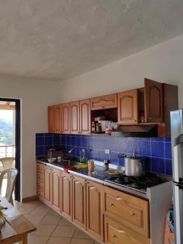 Kuchyň nebo kuchyňský kout v ubytování Finca de Rubén