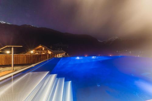 Bazén v ubytování Genusshotel Vermala Montafon nebo v jeho okolí