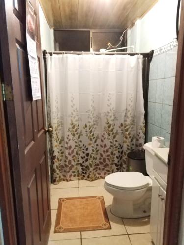 Koupelna v ubytování La posada Escondida