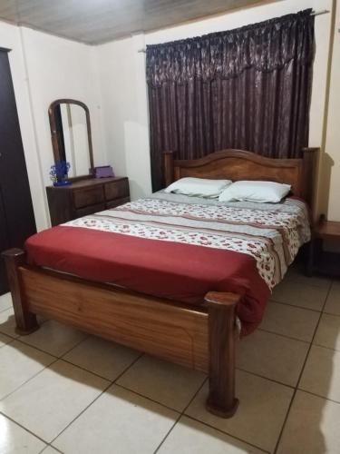 Postel nebo postele na pokoji v ubytování La posada Escondida