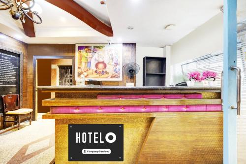 Vstupní hala nebo recepce v ubytování Hotel O Padmavathi Puram Near Railway Station