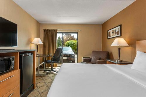 TV o dispositivi per l'intrattenimento presso Comfort Inn Thetford Mines