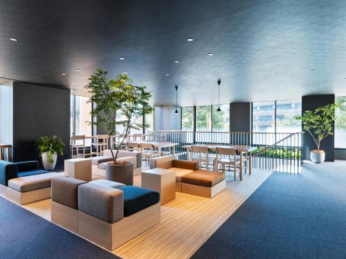 Et opholdsområde på Mitsui Garden Hotel Jingugaien Tokyo Premier