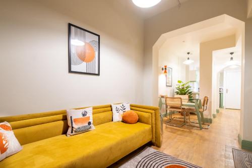 Posezení v ubytování Mayer Taksim Apartments