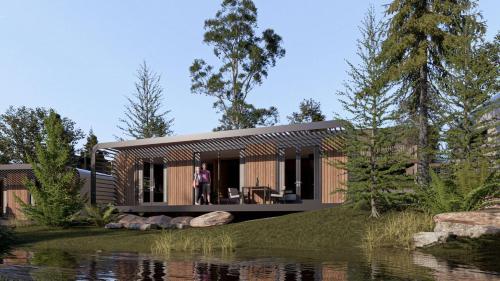 Our Wellness Lodge met sauna | 2 Personen