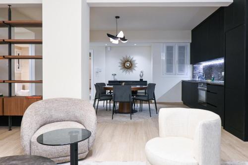 Sophisticated Living ,Balcony & Stunning Interior