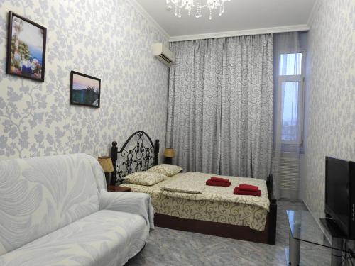 Voskhod Hotelにあるテレビまたはエンターテインメントセンター