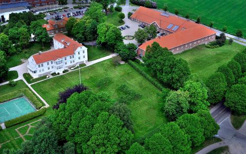 Letecký snímek ubytování Borregård Hovedgård - by Classic Norway Hotels