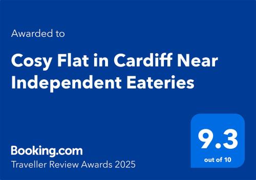 Cosy Flat in Cardiff Near Independent Eateries photo 10