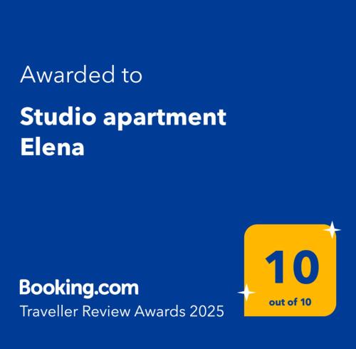 Studio apartment Elena