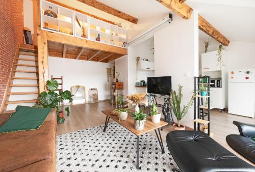 Le Loft Botanique Et Son Parking Gratuit