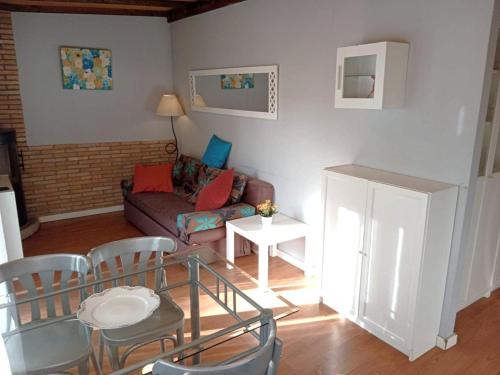 Χώρος καθιστικού στο Vacansis Chalet 1 Vedat