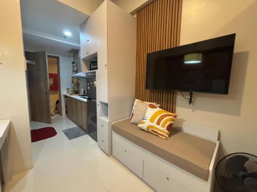Kuchyň nebo kuchyňský kout v ubytování JeeCee Homes in Mactan Lapu-Lapu Cebu