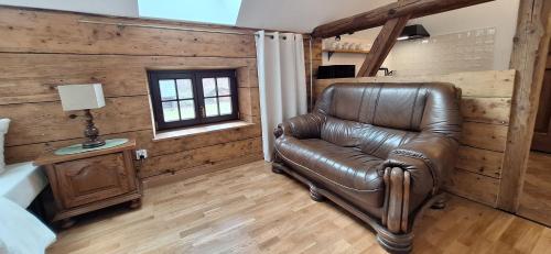 Χώρος καθιστικού στο Jesionówka Apartamenty