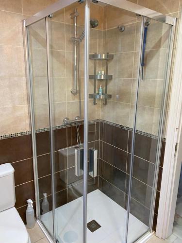 A bathroom at Casa Vista