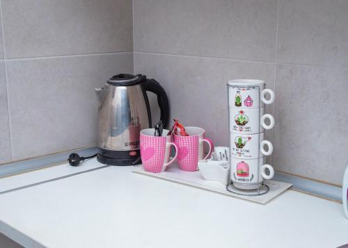 Sadržaji za pripremu kafe i čaja u objektu Apartman Royal 2