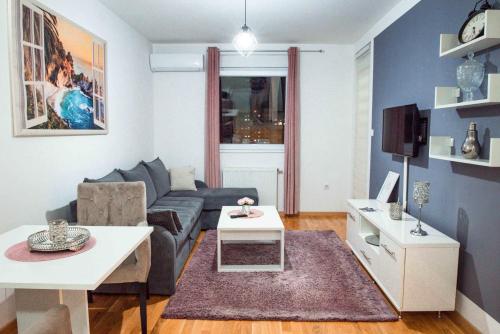 Posezení v ubytování Apartman Royal 2