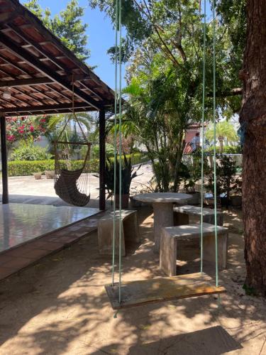Сад в Casa Brisa da Praia em Paracuru