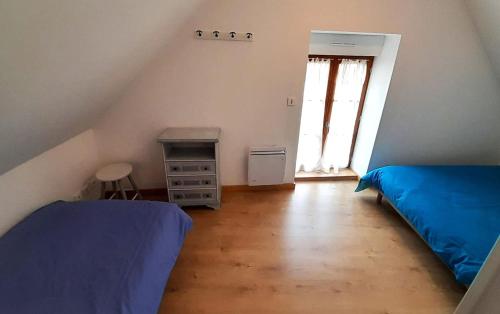 Postel nebo postele na pokoji v ubytování Gite Porte de Champagne Levroux