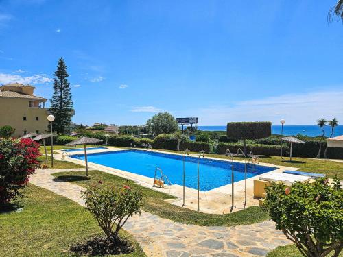 2 bed garden apartment Las Mimosas Cabopino