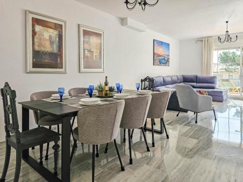 2 bed garden apartment Las Mimosas Cabopino
