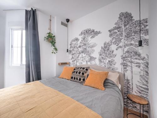 Beachfront apartment with sea view at Burriana beach, Nerja