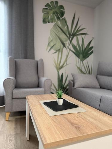 Posezení v ubytování Apartamentos Turisticos Peregrin Palas