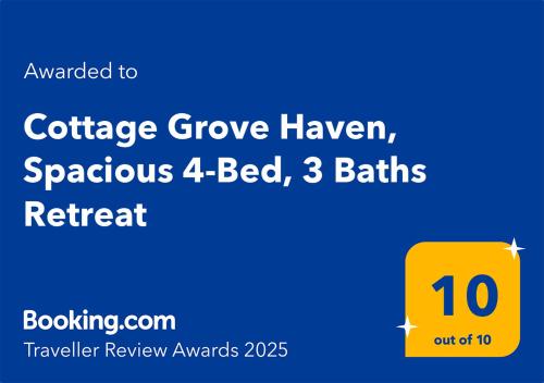 Gallery image of Cottage Grove Haven, Spacious 4-Bed, 3 Baths Retreat in Cottage Grove