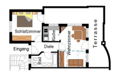 Pelan lantai bagi Villa Nussbaumer