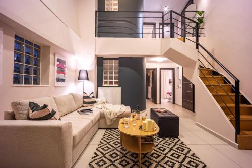 Duplex in Gazi with Acropolis view