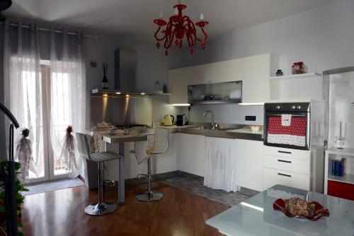 Una cocina o cocineta en Casa Di Illy