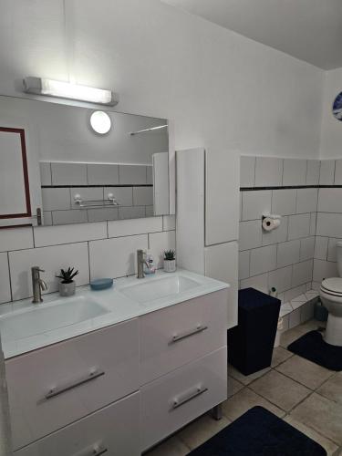 Koupelna v ubytování Villa yoyo poirier